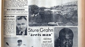 Skannad bild ur tidning från december 1958