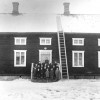 Fotografi som föreställer Vilhelmina arbetsstuga 1924.